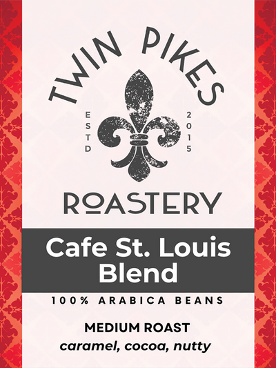 Cafe' St. Louis Blend 34 pound Wholesale -  Twin Pikes Roastery