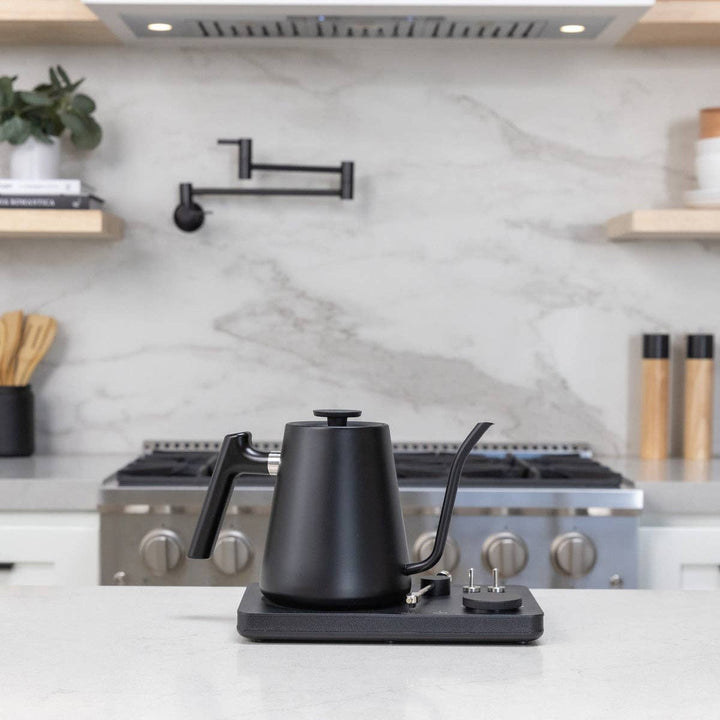 The DJ – Precision Electric Gooseneck Kettle for Pour Over Coffee