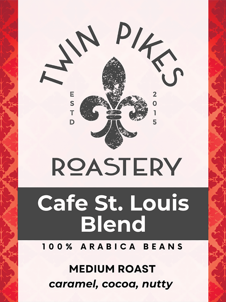 Cafe' St. Louis Blend 22 pound Wholesale - Twin Pikes Roastery