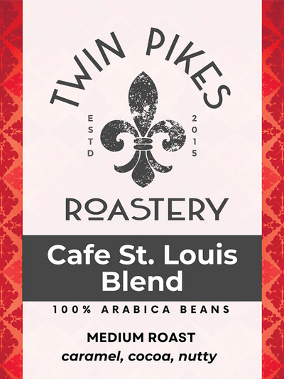 Cafe' St. Louis Blend 22 pound Wholesale - Twin Pikes Roastery