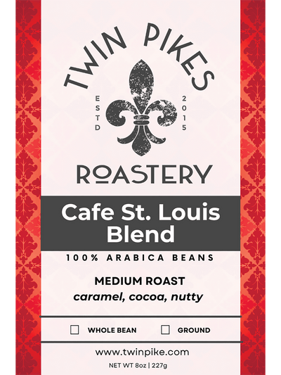 Cafe' St. Louis Blend - Twin Pikes Roastery