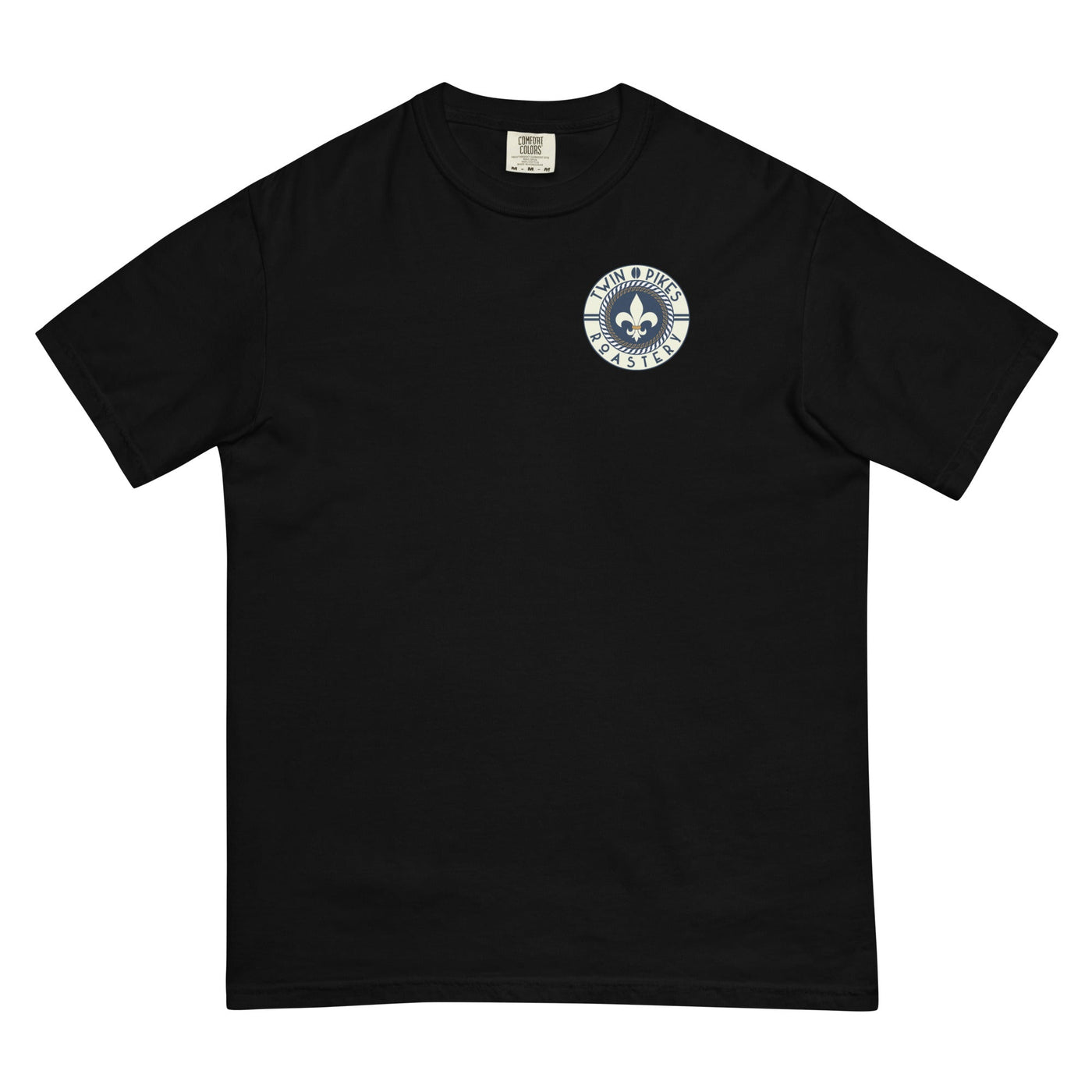 Classic chest logo heavyweight t-shirt - Twin Pikes Roastery