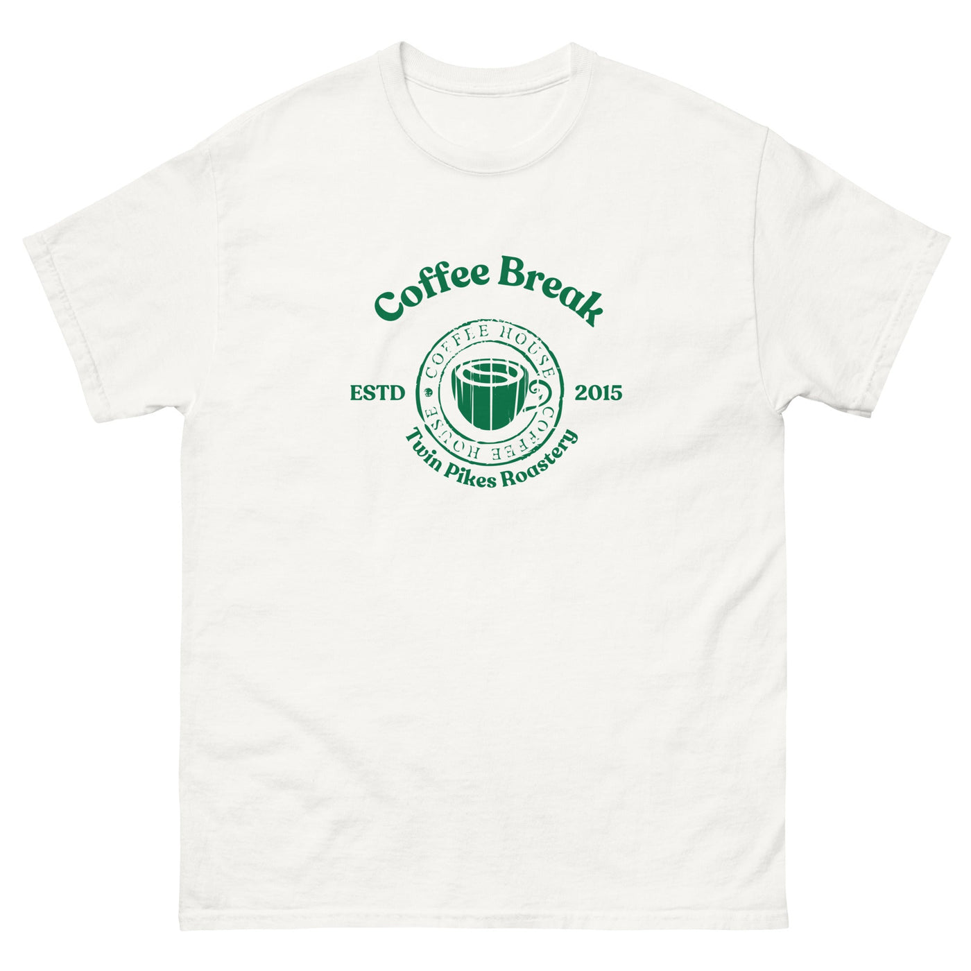 Coffee Break unisex classic tee - Twin Pikes Roastery