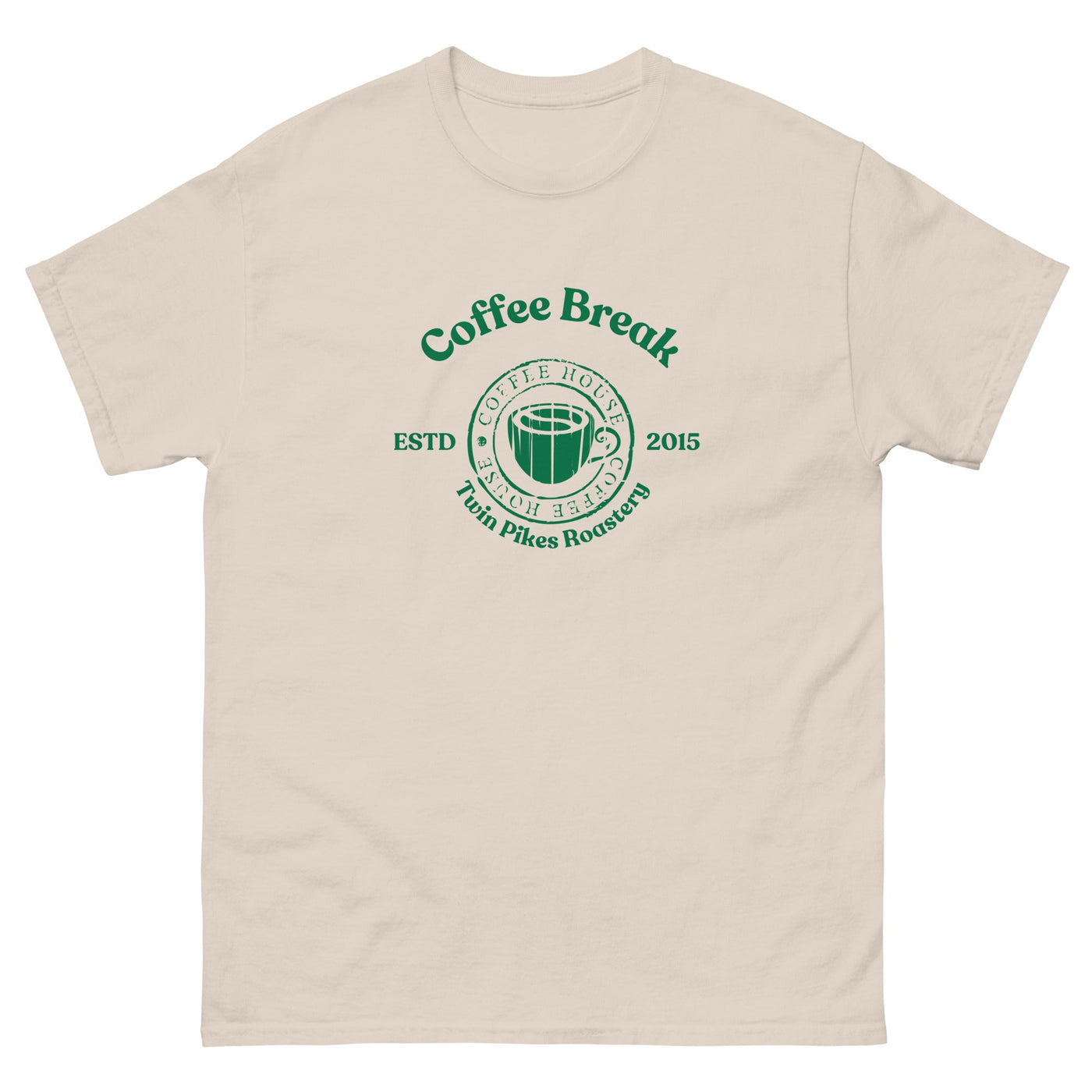 Coffee Break unisex classic tee - Twin Pikes Roastery