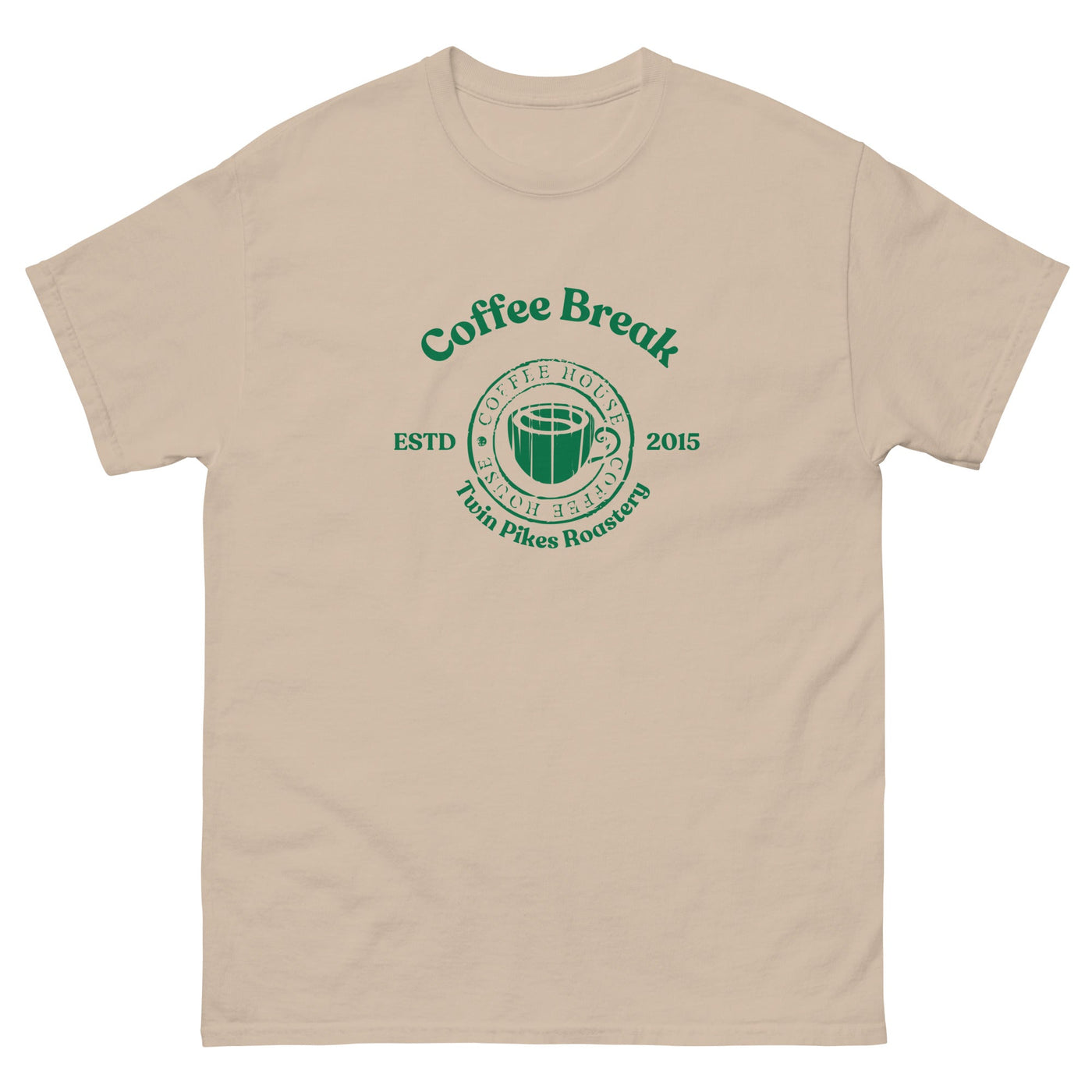 Coffee Break unisex classic tee - Twin Pikes Roastery