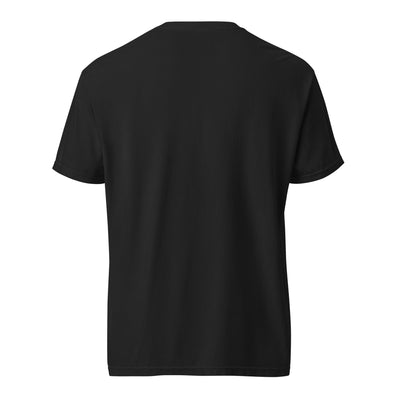 Colombia coffee tee - garment dyed -premium weight t-shirt - coffee lover gift - black white - back - Twin Pikes Roastery
