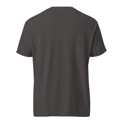 Colombia coffee tee - garment dyed -premium weight t-shirt - coffee lover gift - graphite - back - Twin Pikes Roastery