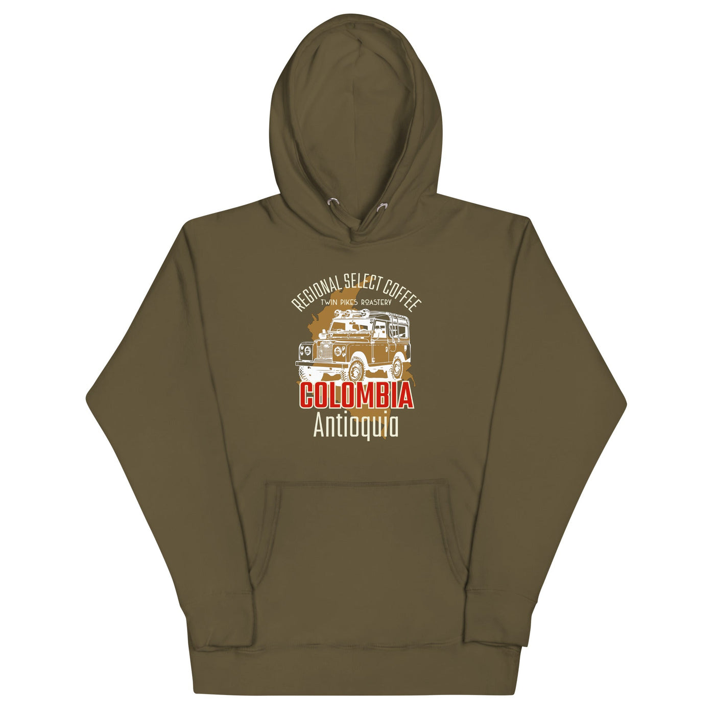 Colombia Landrover Hoodie - Twin Pikes Roastery
