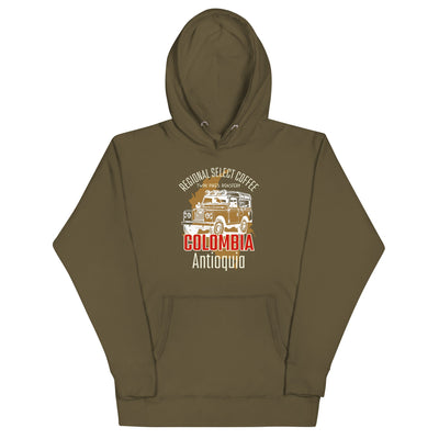 Colombia Landrover Hoodie - Twin Pikes Roastery