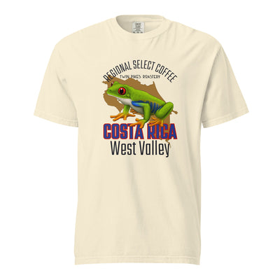 Costa Rica Light garment - dyed heavyweight t-shirt - Twin Pikes Roastery