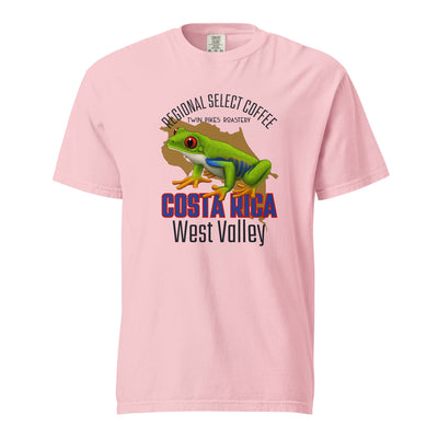 Costa Rica Light garment - dyed heavyweight t-shirt - Twin Pikes Roastery