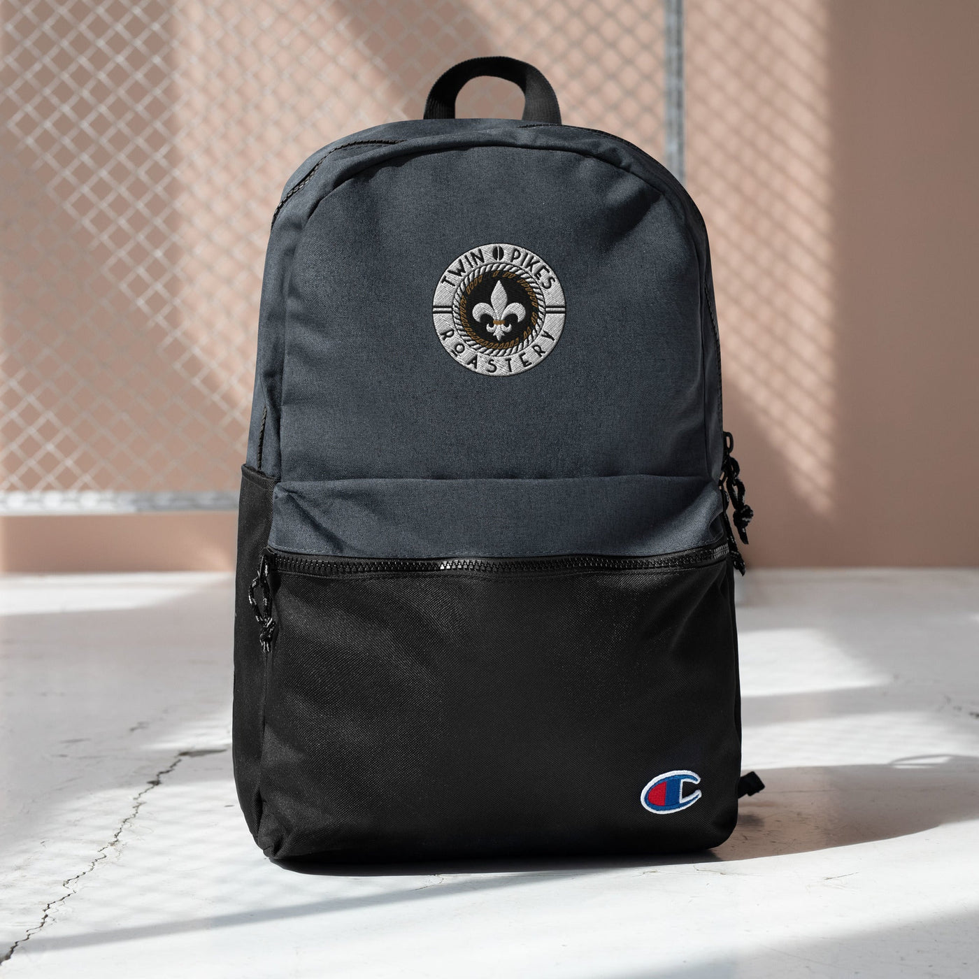 Embroidered Champion Backpack - Twin Pikes Roastery