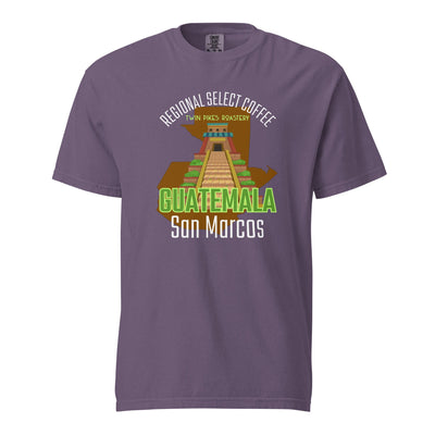 Guatemala Dark garment - dyed heavyweight t-shirt - Twin Pikes Roastery