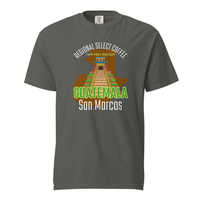 Guatemala Dark garment - dyed heavyweight t-shirt - Twin Pikes Roastery