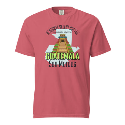 Guatemala Light garment - dyed heavyweight t-shirt - Twin Pikes Roastery