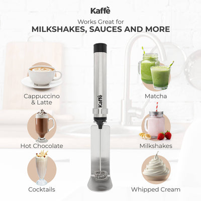 Handheld Milk Frother (USB Rechargeable), KF6022 - Twin Pikes Roastery