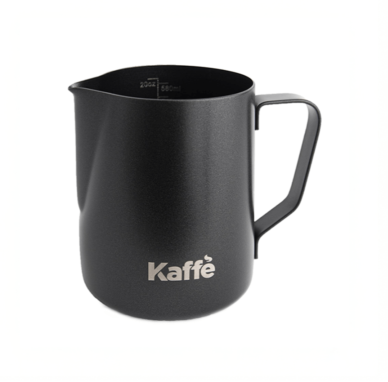 Kaffe 20oz Stainless Steel Milk Frothing Pitcher - Twin Pikes Roastery