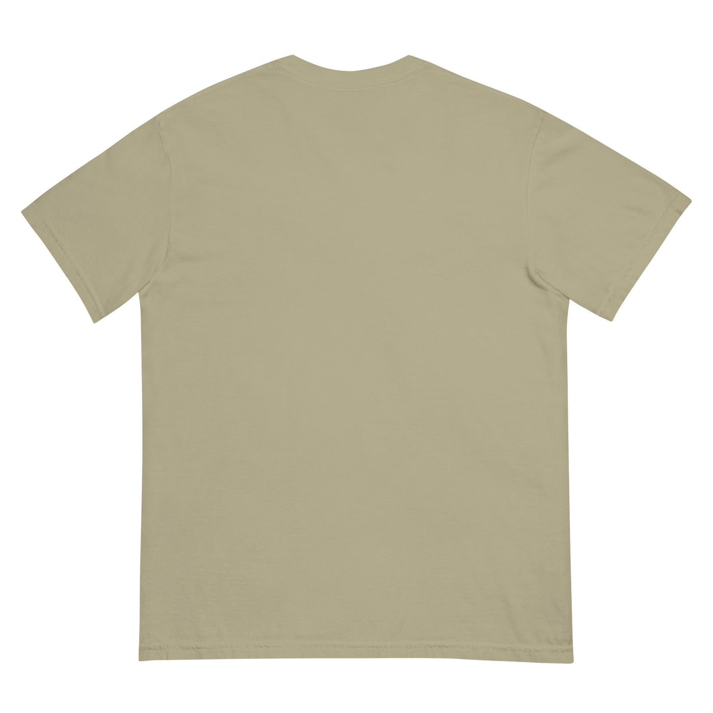 Khaki Frog garment - dyed heavyweight t-shirt - Twin Pikes Roastery