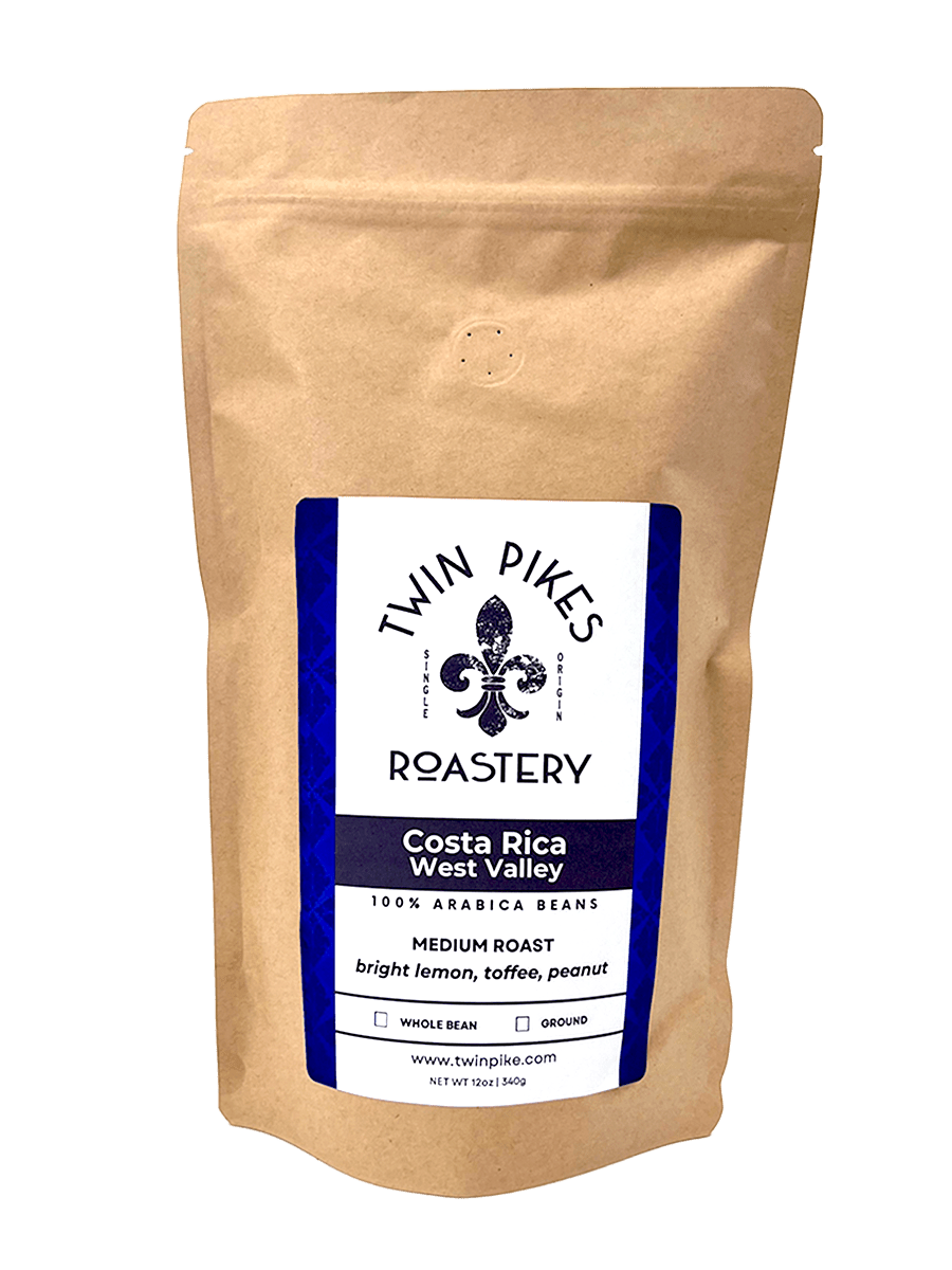 Origin - Costa Rica West Valley Coffee - Twin Pikes Roastery