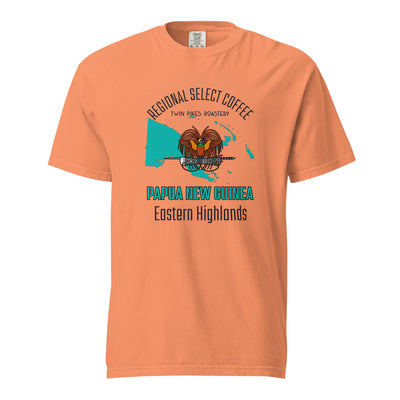 PNG Light garment - dyed heavyweight t-shirt - Twin Pikes Roastery