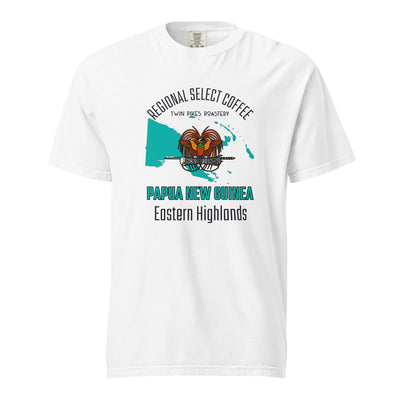 PNG Light garment - dyed heavyweight t-shirt - Twin Pikes Roastery