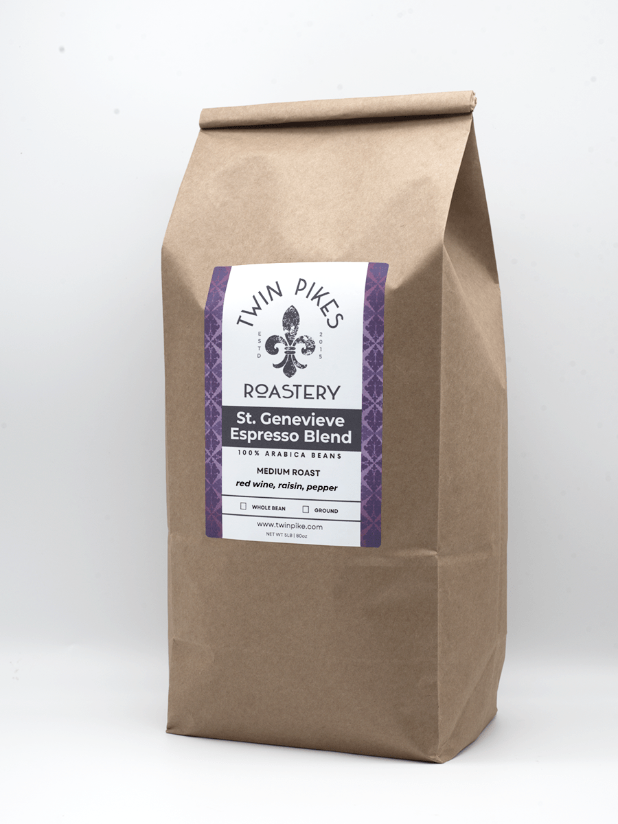 Ste. Genevieve Espresso Blend – Twin Pikes Roastery