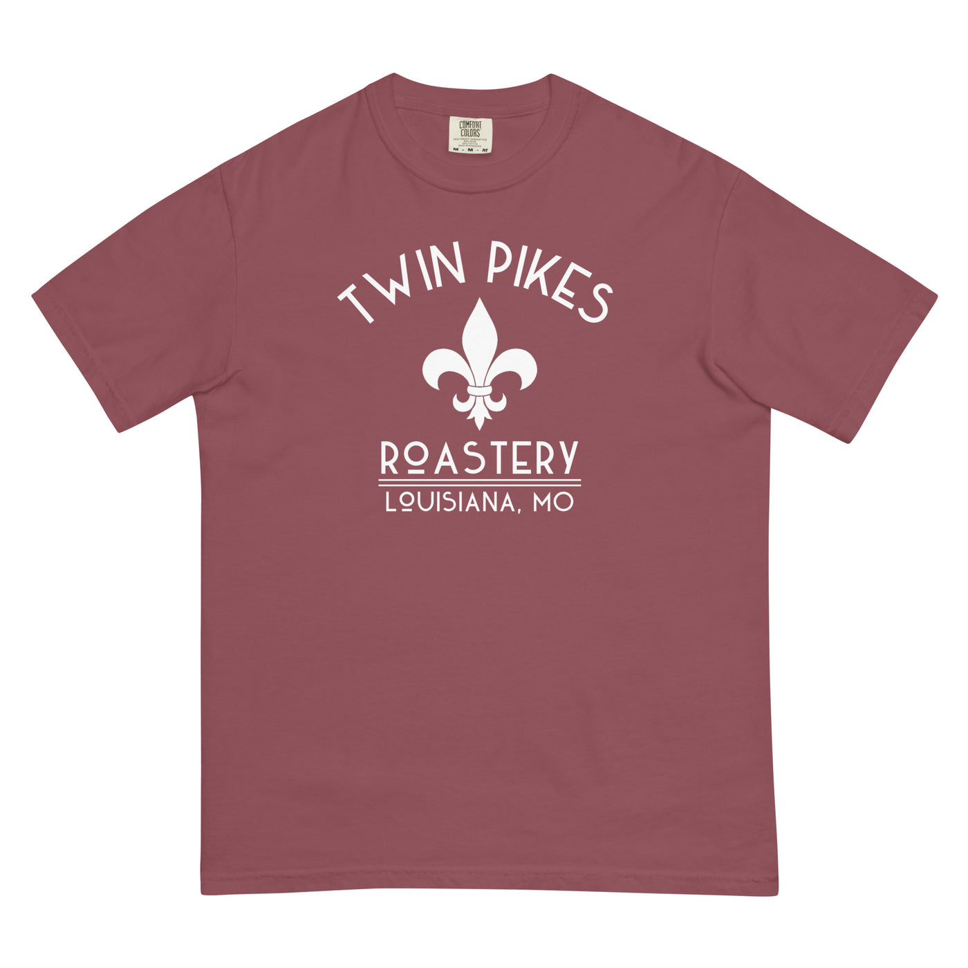 Garment-dyed heavyweight t-shirt Louisiana -  Twin Pikes Roastery