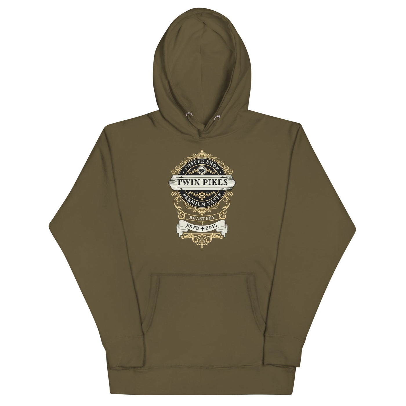 Vintage Cotton Hoodie - Twin Pikes Roastery